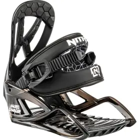 N836477-001xs Nitro Micro Charger Snowboard Bindings Black Xs Kids 2024
