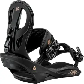 N836485-001s Nitro Rhythm Snowboard Binding - 2024 Womens Black/bronze S