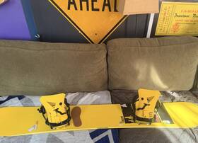 Nitro T156 Snowboard And Bindings In Excellent Condition Are Brand New
