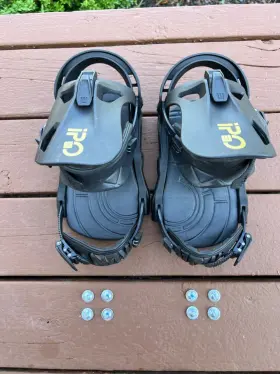 Now 630463413906 Ipo Snowboard Bindings Black Medium