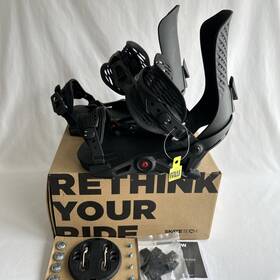 Now Binding Co 630463470633 Snowboard Drive Pro Medium Black 2024