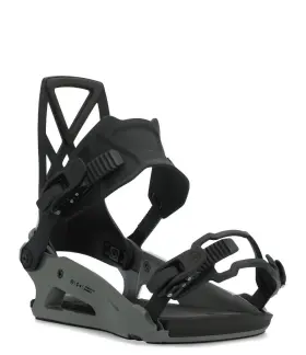 Ride 196222113830 C4 Snowboard Bindings Black White Large Ride 196222113830 C4 Snowboard Bindings Black White Large