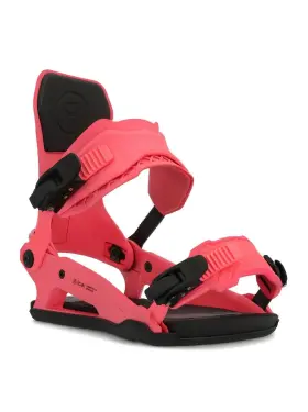 Ride 196222114530 C9 Snowboard Bindings Pink Medium