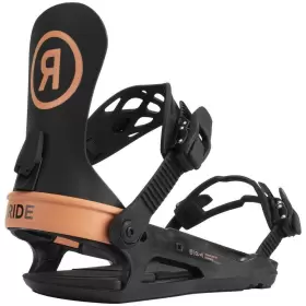 Ride 886745914815 Cl4 Snowboard Bindings Womens Peach Medium