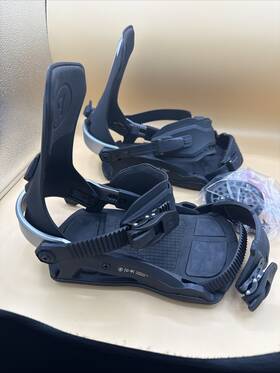 Ride R2104017012 C-9 Snowboard Bindings Mens M Us Size 6-10 Black 2022 See Description