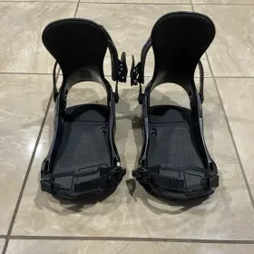 R220401101 Ride 2023 C-2 Snowboard Bindings Black Size Medium New