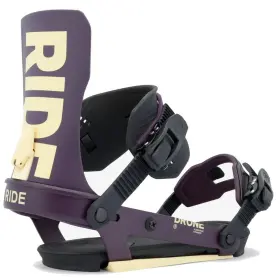 Rd251017007 Ride Drone Mens Snowboard Bindings Purple Medium My26
