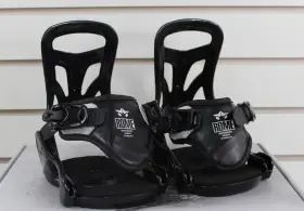 Rome 609408942365 Minishred Youth Snowboard Bindings Size Xs 11c - 1k Mini Shred