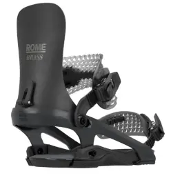 Rome 609408946240 Brass Fw Snowboard Bindings S Black - Womens