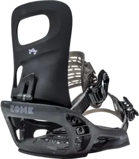 Ro.21.25.glad.sm.bk Rome Glade Snowboard Bindings Womens Small Us 4 - 7.5 Black New