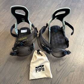 Rome Ro.24.25.gild.s.bu New Guild Snowboard Bindings Small Womens Us 6.5-8.5 Aqua 2024 - 77806