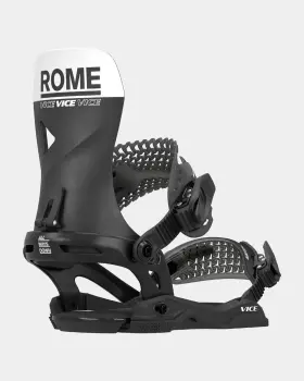 Ro.25.20.vice.ml.wh Rome Vice Snowboard Bindings Medium/large Mens Us 7.5-10 White New 2025