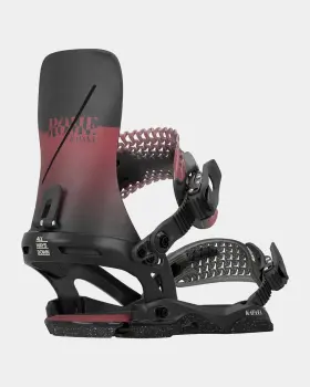 Ro.25.25.wkat.s.bk Rome Womens Katana Snowboard Bindings Small Us 6.5-8.5 Black/burgundy 2025