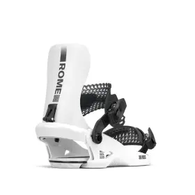 Ro.26.21.390.ml.wh Rome 390 Boss Hw Snowboard Bindings M/l Mens Us 7.5-10 White New 2026