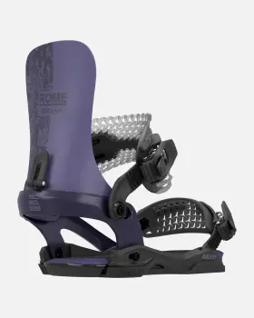 Ro.26.25.bras Rome Brass Aw Snowboard Bindings 2026 - Womens M/l / Purple Haze
