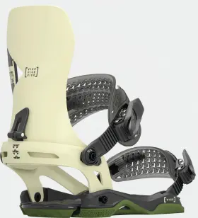 Rome Snowboards 720701603998 Mens Vice Asymwrap Snowboard Bindings - 2023/2024 Tan Mediu