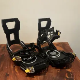200609 Rossignol Rail Snowboard Bindings Size L Black/gray Aluminium Buckle