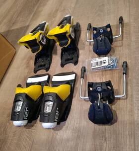 Rossignol Axial120 Alpine Ski Bindings 3.5 To 12 Din B100 Brakes Advanced Skier