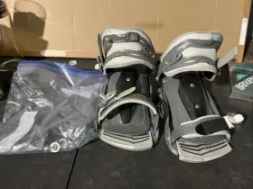 Hc2000 Rossignol Gray/blue Snowboard Bindings 2000s