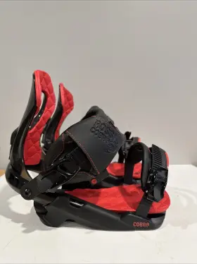 Rd163 Rossignol Rd157 Cobra Mens All-mountain Snowboard Bindings - Size M/l