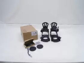 Rgi0015 Rossignol Mens Battle Snowboard Bindings Black / White Size Xl
