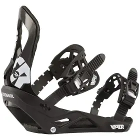 Rgi0031 Rossignol Mens Viper Snowboard Bindings - Black S/m
