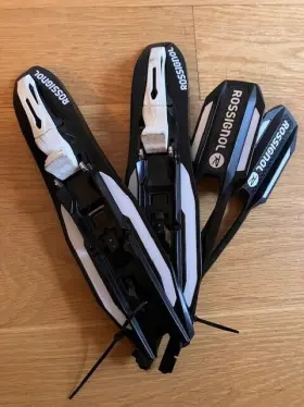 Rjj1004 Rossignol Control Step In Binding No Mounting Screws Great Condition