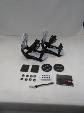 Rovwsm046 Rossignol Womens Voodoo Snowboard Bindings Size Medium Black And White