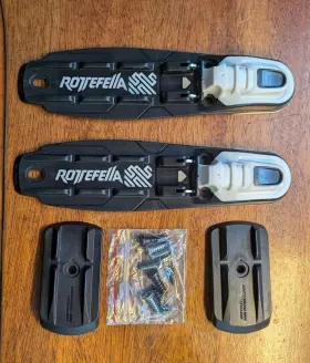 Rottefella 681402104420 Whitewoods Nnn Auto Touring Basic Cross Country Ski Bindings Black