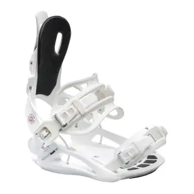 Roxy 23bn019-white-s/m Rock-it Dash Snowboard Bindings White S/m Womens 2024