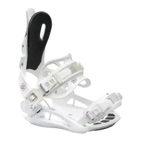 My25 Roxy 841049171869 Rock-it Dash Womens Snowboard Bindings White Small/medium