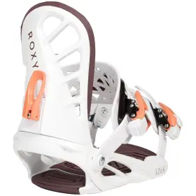 My26 Roxy 841049185446 Lola Womens Snowboard Bindings White Small/medium