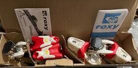 Roxy Xc80013 Ski System Track Binding Girls Youth Din 0.75/4.5 Nib