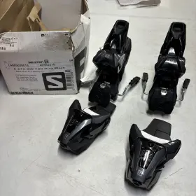 Salomon 193128009861 E Z12 Gw F90 Black/gray Ski Bindings Missing Tract #3a4