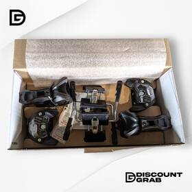 Salomon 193128610142 Warden Mnc 13 Ski Bindings - Black Size C100