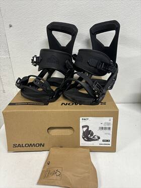 Salomon 195751017152 Pact Snowboard Bindings Black Medium #2