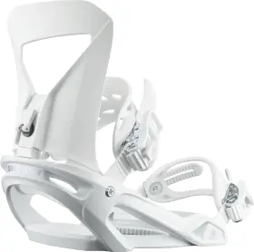 Salomon 195751648097 Spell Snowboard Bindings Womens 2025 - M White
