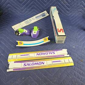 Salomon 280645067266 Vintage 1989 Sns Sr Profil Equipe Skate Ski Bindings Winter Mountain