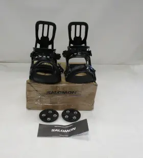 39422358 Salomon Maker Snowboard Bindings Size Large Black