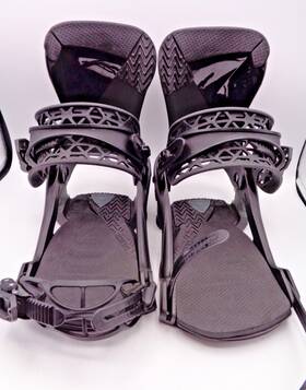 Salomon 66261 Alibi Pro Snowboard Bindings For Parts Or Repair - Size Medium