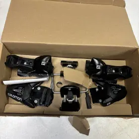 L3987800020 Salomon Ad5002072 Salomin N L10 B100 Black Ski Bindings Missing Tract #3a3