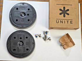 Salomon L40171100 Unite Snowboard Binding Disc 2 Disk And 8 Screws Ns - New