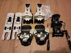 Salomon L40696300 Warden Mnc 13 C115 Ski Bindings Multi Norm Certified - White/black New