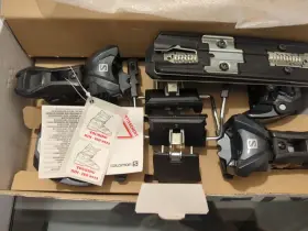 L4069640020 Salomon Brand New Black/gray Bindings N Warden Mnc 13 100mm