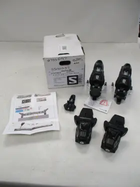 L4142700010 Salomon E M10 Gw V2 L80 Grip Walk Ski Bindings Black / 41427010