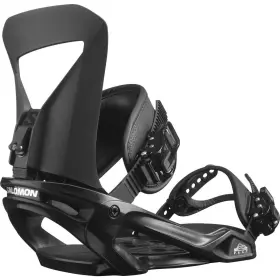 L41776300-medium Salomon Pact Black Medium Snowboard Bindings Mens 2024