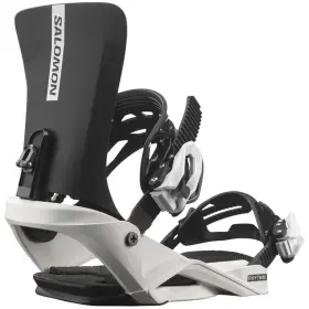 Salomon L41778000-small Rhythm Jr Black/white Small Snowboard Bindings Boys Girls 2024