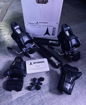 Salomon L47320400 New Atomic N Stage Gw 11 L115 Black/smoke Ski Bindings