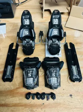 L4732050020 Salomon N Stage Gw 10 L100 Ski Bindings - Black New Open Box