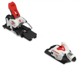 L475727 Salomon Strive 16 Ski Bindings - 2025 Adult 100 Mm / White/fiery Red